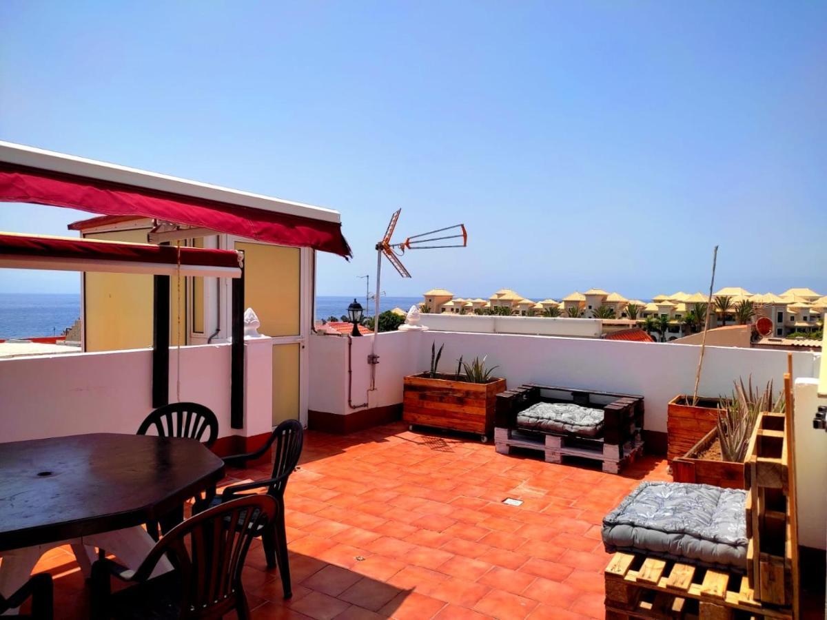 Sea view apartment in Alcalá Exterior foto